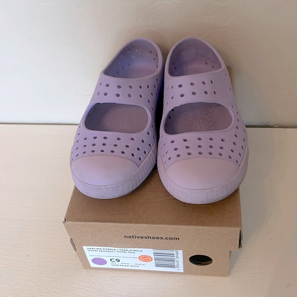 Native Shoes Kids Sneakers in Lavender